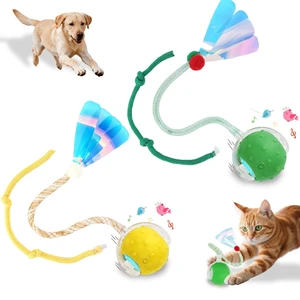 Interactive Cat Toys Smart Ball for Cats & Dogs! Now with 2 Rapid Tails. Features: 360°Auto-Rolling, Motion Activation& Bird Sounds. Perfect for Indoor Pet Exercise & Fun. (YellowGreen) Interactive Cat Toys Smart Ball for Cats & Dogs! Now with 2 Rapid Tails. Features: 360°Auto-Rolling, Motion Activation& Bird Sounds. Perfect for Indoor Pet Exercise & Fun. (YellowGreen)