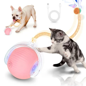 Cat Toys for Indoor Cats Smart Automatic Ball Moving Chase Dogs Toy, Pink | Ball Rolling for Bored Kitten Pet, Upgraded Speedy Moving Chase Dogs Toy Cat Toys for Indoor Cats Smart Automatic Ball Moving Chase Dogs Toy, Pink | Ball Rolling for Bored Kitten Pet, Upgraded Speedy Moving Chase Dogs Toy