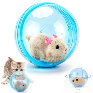 Rotate 360° Spin Moving Cat Ball - Fun Indoor Interactive Pet Ball | 360° Rotating and Rolling Self-Rolling Interactive Cat Ball Realistic Animal Shapes Blue, Brown Mouse Cute Pet Rotating Toy Rotate 360° Spin Moving Cat Ball - Fun Indoor Interactive Pet Ball | 360° Rotating and Rolling Self-Rolling Interactive Cat Ball Realistic Animal Shapes Blue, Brown Mouse Cute Pet Rotating Toy