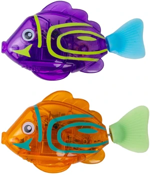 Meow-Smerizing Fun Fish Interactive Cat Toy, 3.9", 2-Pack | Meow-Smerizing Fish Bowl Replacement, Electronic Fish Swim & Light Up, Prey-Like Motion, Water Play, Cats & Kittens Meow-Smerizing Fun Fish Interactive Cat Toy, 3.9", 2-Pack | Meow-Smerizing Fish Bowl Replacement, Electronic Fish Swim & Light Up, Prey-Like Motion, Water Play, Cats & Kittens