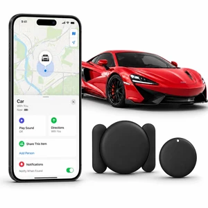 GPS Tracker for Vehicles, iOS Only Magnetic Car Tracker, Waterproof Mini GPS Tracker for Cars, Trucks, Motorcycle, Anti-Theft Vehicle Locator, No Subscription Fee GPS Tracker for Vehicles, iOS Only Magnetic Car Tracker, Waterproof Mini GPS Tracker for Cars, Trucks, Motorcycle, Anti-Theft Vehicle Locator, No Subscription Fee