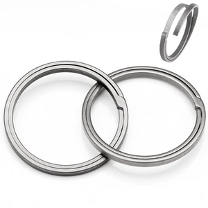 Titanium Key Rings Heavy Duty Side Push Easy Open Split Keychain Rings | No Nail Damage, Ultra Lightweight Dog Tag Ring, Bulk Keyrings for Car Keys, Hypoallergenic, Never Rusty, EDC Gift for Men Titanium Key Rings Heavy Duty Side Push Easy Open Split Keychain Rings | No Nail Damage, Ultra Lightweight Dog Tag Ring, Bulk Keyrings for Car Keys, Hypoallergenic, Never Rusty, EDC Gift for Men