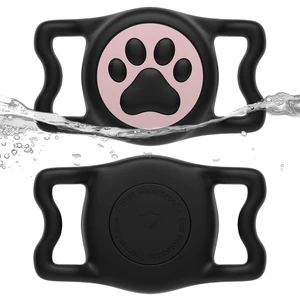 IP68 Waterproof Dog AirTag Holder for Dog Collar, Soft, Stretchy Silicone | Full-Body Protection, Easy Tool-Free Installation, Quiet, No-Dangle Fit, Lightweight, Fits Dog & Cat Collars of All Widths IP68 Waterproof Dog AirTag Holder for Dog Collar, Soft, Stretchy Silicone | Full-Body Protection, Easy Tool-Free Installation, Quiet, No-Dangle Fit, Lightweight, Fits Dog & Cat Collars of All Widths