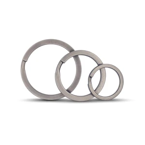 Titanium Key Rings - 3 Sizes Flat Split Rings for Keychains, 3-Pack | Pure titanium, ultra-lightweight & non-magnetic. 3 flat split rings for secure key carry. Highly resilient, rustproof loops Titanium Key Rings - 3 Sizes Flat Split Rings for Keychains, 3-Pack | Pure titanium, ultra-lightweight & non-magnetic. 3 flat split rings for secure key carry. Highly resilient, rustproof loops