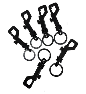 6 Pcs Swivel Snap Bolt Keychain Clips 6 Pcs Swivel Snap Bolt Keychain Clips