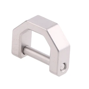 Titanium D Ring Car Key Fob Tool Shackle Keychain Horseshoe Keyring U Shape Titanium D Ring Car Key Fob Tool Shackle Keychain Horseshoe Keyring U Shape