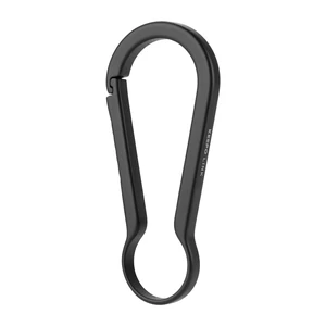 EDC Titanium Carabiner Clip Hook, OLL04 | Black, Keychain Key Ring Holder, Small Snap Clamp, Rope Connetor, Quick Link, for Outdoor Camping, Hiking, Everyday Carry EDC Titanium Carabiner Clip Hook, OLL04 | Black, Keychain Key Ring Holder, Small Snap Clamp, Rope Connetor, Quick Link, for Outdoor Camping, Hiking, Everyday Carry