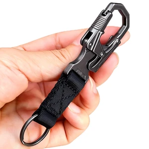 Carabiner Clip Zinc Alloy Keychain | Heavy-Duty Metal Keychain, Unisex, Durable Carabiner, Adult Self-Locking Door Clip Keychain, Suitable for Car/House Keys Carabiner Clip Zinc Alloy Keychain | Heavy-Duty Metal Keychain, Unisex, Durable Carabiner, Adult Self-Locking Door Clip Keychain, Suitable for Car/House Keys