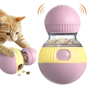 Cat Enrichment Toy, Treat Dispenser Ball for Indoor Kitten Puzzle Toy | Adjust snack flow, switch bird-chirp sound on/off, extend playtime, curb boredom, awaken prey instincts, build active habits. Cat Enrichment Toy, Treat Dispenser Ball for Indoor Kitten Puzzle Toy | Adjust snack flow, switch bird-chirp sound on/off, extend playtime, curb boredom, awaken prey instincts, build active habits.
