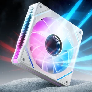AMICI-5GT RGB PC Fans, Infinity Mirror ARGB Fans HDB Bearing Fan Speeds Up to 1800 RPM with 24 LED Lights, Reverse Blade Fan Compatible Motherboard Aura SYNC (Not Wireless Connection) AMICI-5GT RGB PC Fans, Infinity Mirror ARGB Fans HDB Bearing Fan Speeds Up to 1800 RPM with 24 LED Lights, Reverse Blade Fan Compatible Motherboard Aura SYNC (Not Wireless Connection)
