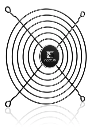 NA-FG1-14 Sx2, Protective Steel Grill Set for 140mm Fans 2 pcs | Tool-Free Push-Pin Installation, Optional 5mm Height Offset, Minimises Turbulence for Low Acoustic Impact and Optimal Airflow NA-FG1-14 Sx2, Protective Steel Grill Set for 140mm Fans 2 pcs | Tool-Free Push-Pin Installation, Optional 5mm Height Offset, Minimises Turbulence for Low Acoustic Impact and Optimal Airflow