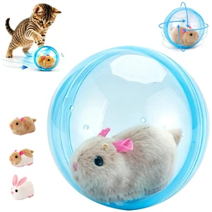2026 New Self-Rolling Interactive Cat Ball Realistic Animal Automatic Moving Rolling Cat Ball 360° Rolling Spin Moving Cat Ball Fun Indoor Interactive Pet Ball for Cats Dogs Chasing (Blue, Mouse-A) 2026 New Self-Rolling Interactive Cat Ball Realistic Animal Automatic Moving Rolling Cat Ball 360° Rolling Spin Moving Cat Ball Fun Indoor Interactive Pet Ball for Cats Dogs Chasing (Blue, Mouse-A)