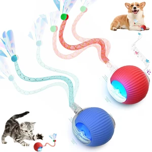 2 Packs Speed 2.0 Tail Interactive Cat Toys for Indoor Cats, Moving Cat Toy | Chirping & Motion Activate Cat Toy, Smart Kitten Toys Rolling Ball Moving Ball 2 Packs Speed 2.0 Tail Interactive Cat Toys for Indoor Cats, Moving Cat Toy | Chirping & Motion Activate Cat Toy, Smart Kitten Toys Rolling Ball Moving Ball