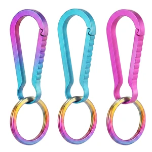 3 Pack Titanium Keychain for Women with Bottle Opener Quick Release Key Ring Clip Holder for Home Car Keys Key Finder Women Men 3 Pack Titanium Keychain for Women with Bottle Opener Quick Release Key Ring Clip Holder for Home Car Keys Key Finder Women Men