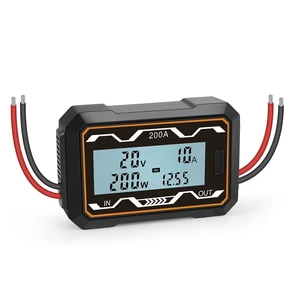 RC 200A Watt Meter Power Analyzer High Precision 200A Power Analyzer Battery Tester LCD Electric Analyzer Voltmeter Ammeter(200A) RC 200A Watt Meter Power Analyzer High Precision 200A Power Analyzer Battery Tester LCD Electric Analyzer Voltmeter Ammeter(200A)