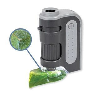 MicroBrite Plus, 60x-120x LED Lighted Pocket Microscope |Portable Handheld Microscope STEM Toy - Mini Microscope for Student Science Lab, Educational Portable Microscope (MM-300) MicroBrite Plus, 60x-120x LED Lighted Pocket Microscope |Portable Handheld Microscope STEM Toy - Mini Microscope for Student Science Lab, Educational Portable Microscope (MM-300)