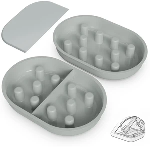 Slow Feeder Bowl for Automatic Microchip Cat Pet Feeder, Helps Prevent Bloat & Improve Digestion, Easy to Clean, Slow Feeder Bowls & Mat Slow Feeder Bowl for Automatic Microchip Cat Pet Feeder, Helps Prevent Bloat & Improve Digestion, Easy to Clean, Slow Feeder Bowls & Mat