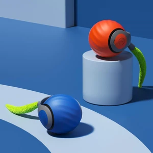 Speedy Sprint Ball Toy for Cat Type-C Rechargeable Interactive Cats Toy (Blue+Orange) Speedy Sprint Ball Toy for Cat Type-C Rechargeable Interactive Cats Toy (Blue+Orange)