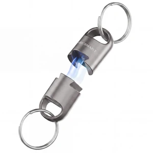 MagConnect Pro Titanium Magnetic Quick Release KeyChain - Detachable Key Ring for Car Keys, Extra Locking Mechanism for Additional Security, Magnet Key Chain Accessory for Men Women (1-Pack) MagConnect Pro Titanium Magnetic Quick Release KeyChain - Detachable Key Ring for Car Keys, Extra Locking Mechanism for Additional Security, Magnet Key Chain Accessory for Men Women (1-Pack)