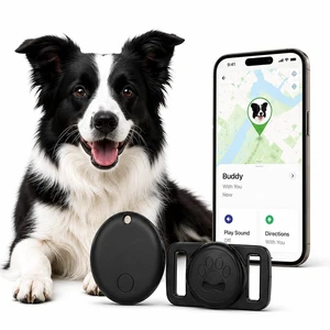 GPS Collar for Dogs (iOS Only) Smart tag,Waterproof Compatible with Apple Find My,No Monthly Fee,Advanced Tracking Solution Smart Collar for Pet Safety Ideal Small Large Dogs (iOS Tracker for Dog) GPS Collar for Dogs (iOS Only) Smart tag,Waterproof Compatible with Apple Find My,No Monthly Fee,Advanced Tracking Solution Smart Collar for Pet Safety Ideal Small Large Dogs (iOS Tracker for Dog)