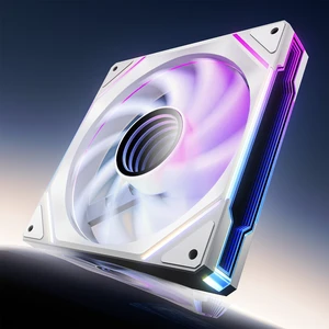 Amici 140mm ARGB PC Case Fan, HDB Bearing Fan with ARGB Lighting, Fan Speeds Up to 2000 RPM, Compatible with Motherboard Aura SYNC (Enhances PC Case Aesthetics) Amici 140mm ARGB PC Case Fan, HDB Bearing Fan with ARGB Lighting, Fan Speeds Up to 2000 RPM, Compatible with Motherboard Aura SYNC (Enhances PC Case Aesthetics)