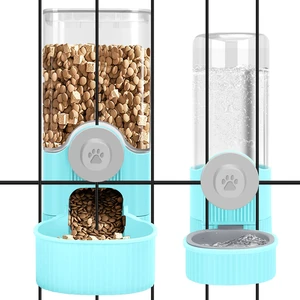 Hanging Cage Auto Small Pet Feeder Waterer Set for Puppy Cats, Blue | 1.2L Self-Feeding Feeder, 0.52L Waterer Set, Non-Spill Auto Gravity Kennel Feeding Station For Puppy Cats Rabbit Ferret Hanging Cage Auto Small Pet Feeder Waterer Set for Puppy Cats, Blue | 1.2L Self-Feeding Feeder, 0.52L Waterer Set, Non-Spill Auto Gravity Kennel Feeding Station For Puppy Cats Rabbit Ferret