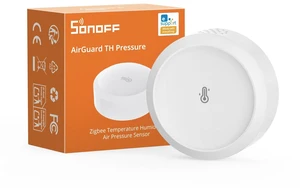 SNZB-02M AirGuard TH Pressure Zigbee Temperature Humidity Sensor | Zigbee Smart Thermometer Hygrometer Barometer with App Alerts, Remote Monitoring for Greenhouse & Wine Cellar SNZB-02M AirGuard TH Pressure Zigbee Temperature Humidity Sensor | Zigbee Smart Thermometer Hygrometer Barometer with App Alerts, Remote Monitoring for Greenhouse & Wine Cellar
