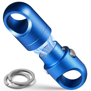 Strong Magnet Quick Release Keychain Connector (Blue 1 Pack) | Anti-fall,Double-Pin Lock Mechanism,360° Rotatable,One-handed Operation Strong Magnet Quick Release Keychain Connector (Blue 1 Pack) | Anti-fall,Double-Pin Lock Mechanism,360° Rotatable,One-handed Operation