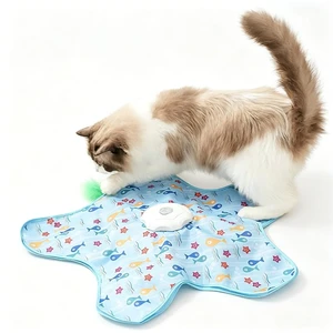 Automatic Cat Toy for Indoor Cats, Hide & Seek Hunting Game | Rechargeable Interactive Cat Toys, Moving Concealed Feathers, Durable Exercise Toys for Indoor Cats Automatic Cat Toy for Indoor Cats, Hide & Seek Hunting Game | Rechargeable Interactive Cat Toys, Moving Concealed Feathers, Durable Exercise Toys for Indoor Cats