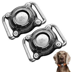 for Airtag Holder for Dog Collar - IP68 Waterproof Airtag Dog Collar Holder with Removable Metal Clip, Sturdy TPU for Apple Airtag,Fits 0.7-1.3" Width Medium Large Collars for Airtag Holder for Dog Collar - IP68 Waterproof Airtag Dog Collar Holder with Removable Metal Clip, Sturdy TPU for Apple Airtag,Fits 0.7-1.3" Width Medium Large Collars
