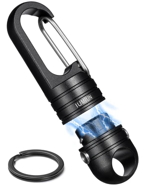 Magnetic Quick Release Keychain with Spring Clip, Anti Fall 2-Lock | Holds Up To 20lbs, Dual-button Safety Lock, 360° Swivel, Portable Key Clip Magnetic Quick Release Keychain with Spring Clip, Anti Fall 2-Lock | Holds Up To 20lbs, Dual-button Safety Lock, 360° Swivel, Portable Key Clip