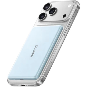 Ultra-Slim 5000mAh Magnetic Wireless Power Bank for iPhone | Fast Portable Charger with USB C Charging, for MagSafe Battery Pack for 17/16/15/14/13/12 Series, Travel Essentials, Blue Ultra-Slim 5000mAh Magnetic Wireless Power Bank for iPhone | Fast Portable Charger with USB C Charging, for MagSafe Battery Pack for 17/16/15/14/13/12 Series, Travel Essentials, Blue