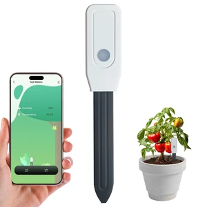 Smart WiFi Soil Moisture Meter for Plants, 2-in-1 Sensor with App Alerts | Monitor Moisture & Temperature Remotely, Real-Time Data for Indoor/Outdoor Gardening, Houseplants Care Smart WiFi Soil Moisture Meter for Plants, 2-in-1 Sensor with App Alerts | Monitor Moisture & Temperature Remotely, Real-Time Data for Indoor/Outdoor Gardening, Houseplants Care