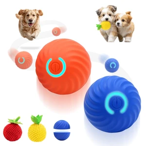 2 PCS Interactive Dog Ball, Automatic Rolling & Bouncing Pet Toy with 3 Durable Outer Covers Yellow Orange, Smart Dog Toy for Small Medium Puppies, Not Suitable for Large Dogs (Blue & Orange Balls) 2 PCS Interactive Dog Ball, Automatic Rolling & Bouncing Pet Toy with 3 Durable Outer Covers Yellow Orange, Smart Dog Toy for Small Medium Puppies, Not Suitable for Large Dogs (Blue & Orange Balls)