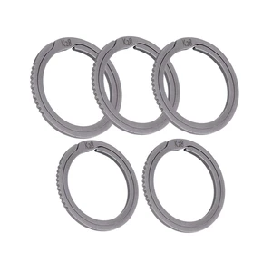 Titanium Quick Release Keyrings Side Pushing Operation (5-Pack, K28) Titanium Quick Release Keyrings Side Pushing Operation (5-Pack, K28)