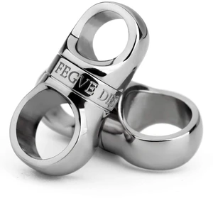 Swivel Titanium Key Chain Ring,Keyrings Carabiner Keychain | Lightweight Key Ring Attachment, Rotate Hold Multiple Keys Swivel Titanium Key Chain Ring,Keyrings Carabiner Keychain | Lightweight Key Ring Attachment, Rotate Hold Multiple Keys