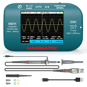 HO11 Handheld Digital Oscilloscope - 10MHz Bandwidth, 48MSa/s High-Precision Sampling, 2.8" TFT Display, USB Rechargeable, Advanced Trigger System, Portable for Fieldwork HO11 Handheld Digital Oscilloscope - 10MHz Bandwidth, 48MSa/s High-Precision Sampling, 2.8" TFT Display, USB Rechargeable, Advanced Trigger System, Portable for Fieldwork