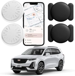 Mini GPS Tracker for Vehicles,Tracker Device for Vehicles No Subscription No Monthly Fee,Real Time GPS Car Tracker Magnetic Case,Car GPS Tracker Work with Apple Find My(iOS Only) (Black,2PCS) Mini GPS Tracker for Vehicles,Tracker Device for Vehicles No Subscription No Monthly Fee,Real Time GPS Car Tracker Magnetic Case,Car GPS Tracker Work with Apple Find My(iOS Only) (Black,2PCS)