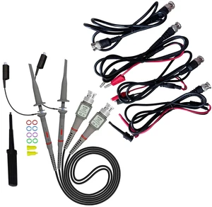 Universal Oscilloscope Probe Kit, 100MHz Oscilloscope Clip Probes with Accessories Kit, 6PCS Test Lead Kit Universal Oscilloscope Probe Kit, 100MHz Oscilloscope Clip Probes with Accessories Kit, 6PCS Test Lead Kit