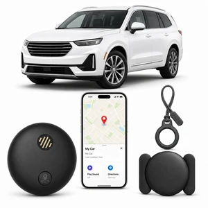 Tracker Device for Vehicles, Real-Time Tracking, No Monthly Fee | GPS Tracker for Vehicles, No SIM Card Needed, Works with iOS Find My, IP68 Waterproof, Magnetic GPS Locator Tracker Device for Vehicles, Real-Time Tracking, No Monthly Fee | GPS Tracker for Vehicles, No SIM Card Needed, Works with iOS Find My, IP68 Waterproof, Magnetic GPS Locator