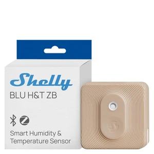 BLU H&T ZB, Bluetooth & Zigbee Operated Temperature & Humidity Levels Sensor, Compatible with Home Assistant, Alexa, Google Home, Water & Dust Resilient, IP54, Real Time Monitoring (Mocha) BLU H&T ZB, Bluetooth & Zigbee Operated Temperature & Humidity Levels Sensor, Compatible with Home Assistant, Alexa, Google Home, Water & Dust Resilient, IP54, Real Time Monitoring (Mocha)