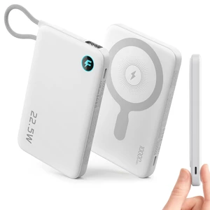 2026 Updated M3 Ultra Slim 0.4'' Wireless Power Bank with Built in Cable | 10000mAh Magnetic Portable Charger with Strap, Battery Pack Travel Essentials for iPhone 17/16/15/14/13/12/Pro Max Andriod 2026 Updated M3 Ultra Slim 0.4'' Wireless Power Bank with Built in Cable | 10000mAh Magnetic Portable Charger with Strap, Battery Pack Travel Essentials for iPhone 17/16/15/14/13/12/Pro Max Andriod
