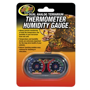 (2 Pack) Economy Analog Dual Thermometer and Humidity Gauge (2 Pack) Economy Analog Dual Thermometer and Humidity Gauge