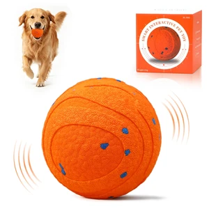 Automatic Interactive Dog Ball - Self Moving Toy for Medium / Large Dogs | Motion Activated, Durable ChewProof ETPU Material, USB Rechargeable, Relieves Boredom & Separation Anxiety for Indoor,20-70lb Automatic Interactive Dog Ball - Self Moving Toy for Medium / Large Dogs | Motion Activated, Durable ChewProof ETPU Material, USB Rechargeable, Relieves Boredom & Separation Anxiety for Indoor,20-70lb