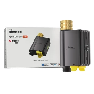 SWV-ZNU Hydro ONE Lite Zigbee Smart Sprinkler Timer, Brass Inlet, Weather-Adaptive Scheduling Irrigation for Garden, 4 AA Battery Powered, Requires Zigbee Hub, No Flow Meter, Compatible with HA SWV-ZNU Hydro ONE Lite Zigbee Smart Sprinkler Timer, Brass Inlet, Weather-Adaptive Scheduling Irrigation for Garden, 4 AA Battery Powered, Requires Zigbee Hub, No Flow Meter, Compatible with HA