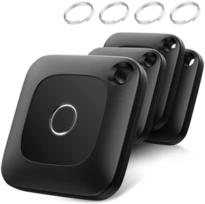 Air Tracker Tag - MFi Certified · Works with Apple Find My (iOS Only) · Replaceable CR2032 Battery (Included) · IP67 Waterproof · 100dB · Bluetooth 5.2 · Key/Luggage/Pet Locator Air Tracker Tag - MFi Certified · Works with Apple Find My (iOS Only) · Replaceable CR2032 Battery (Included) · IP67 Waterproof · 100dB · Bluetooth 5.2 · Key/Luggage/Pet Locator