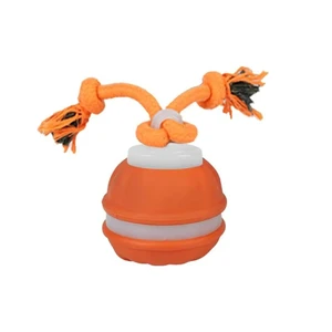BIONEMAGILI Self-Rolling Dog Ball - Touch-Activated Interactive Dog Toys with 3 Modes & Bird Chirping Sounds |Puppy-Proof TPR Material (for Small/Medium Dogs 11-55 lbs) Blue and Orange (Orange) BIONEMAGILI Self-Rolling Dog Ball - Touch-Activated Interactive Dog Toys with 3 Modes & Bird Chirping Sounds |Puppy-Proof TPR Material (for Small/Medium Dogs 11-55 lbs) Blue and Orange (Orange)