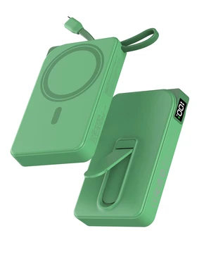 for Magsafe Portable Charger, 3-in-1 Magnetic Power Bank with Stand, 10000mAh Wireless Battery Pack Fast Charging with Built in Cable(USB C), Powerbank for iPhone17/16/15/14/13 Travel & Daily, Green for Magsafe Portable Charger, 3-in-1 Magnetic Power Bank with Stand, 10000mAh Wireless Battery Pack Fast Charging with Built in Cable(USB C), Powerbank for iPhone17/16/15/14/13 Travel & Daily, Green