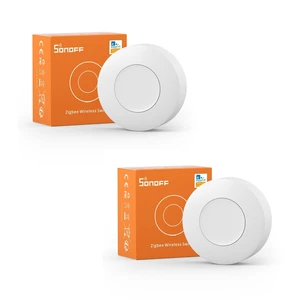 Zigbee Switch, SNZB-01P Wireless Push Button, Supports to Create Smart Scenes, Trigger the Connected Devices on eWelink APP with Three Control Options, SONOFF ZigBee Bridge Required, 2Pack Zigbee Switch, SNZB-01P Wireless Push Button, Supports to Create Smart Scenes, Trigger the Connected Devices on eWelink APP with Three Control Options, SONOFF ZigBee Bridge Required, 2Pack