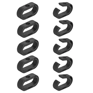 KA42BK 10PCS Mini Split Key Ring Quick Release Key Organizer, Titanium Carabiner Keychain Liner for Connecting Home Car Keys KA42BK 10PCS Mini Split Key Ring Quick Release Key Organizer, Titanium Carabiner Keychain Liner for Connecting Home Car Keys